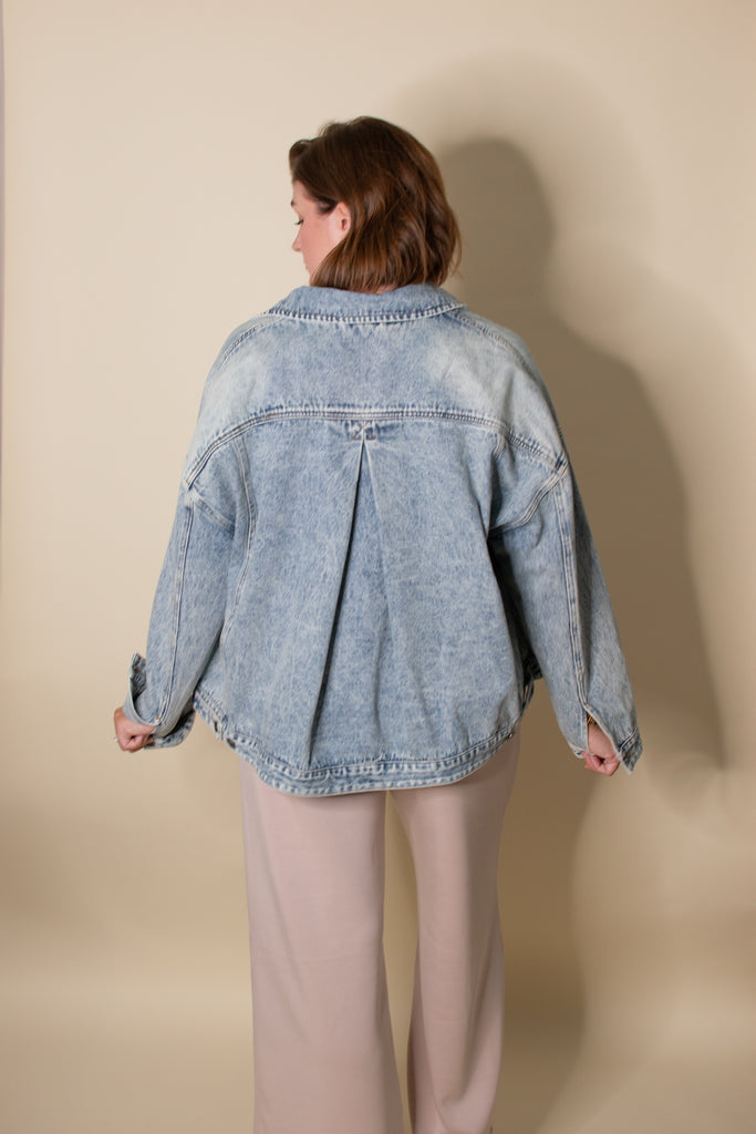 Maddox Oversized Denim Jacket